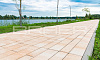 Плитка тротуарная BRAER Домино Color Mix Плато, 120/160*60 мм