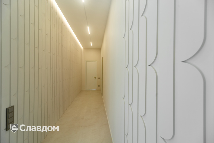 3D-плитка ARCHITECTILES Antique облегченная под покраску, левосторонний паттерн, белый, 400*100*20 мм
