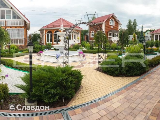 Плитка тротуарная BRAER Классико круговая песочный, 73*110*115*60 мм