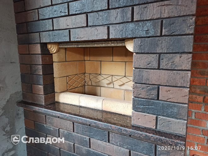 Клинкерная брусчатка мозаичная (8 частей) ABC Herbstlaub-geflammt, 240*118/60*60*52 мм