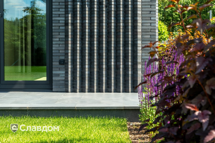 Кирпич клинкерный Muhr 15 Schwarz-bunt Edelglanz гладкий, 290*90*40 мм