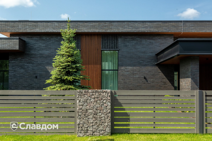 Кирпич клинкерный Muhr 15 Schwarz-bunt Edelglanz гладкий, 290*90*40 мм