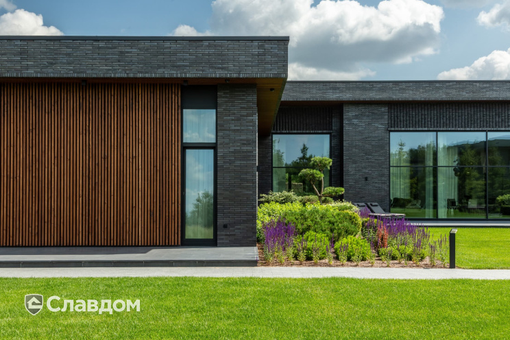 Кирпич клинкерный Muhr 15 Schwarz-bunt Edelglanz гладкий, 290*90*40 мм