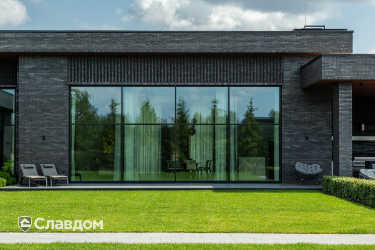 Кирпич клинкерный Muhr 15 Schwarz-bunt Edelglanz гладкий, 290*90*40 мм