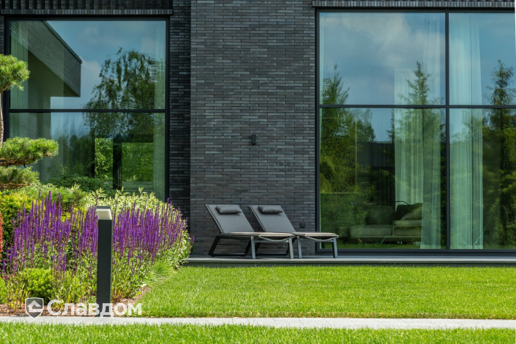 Кирпич клинкерный Muhr 15 Schwarz-bunt Edelglanz гладкий, 290*90*40 мм