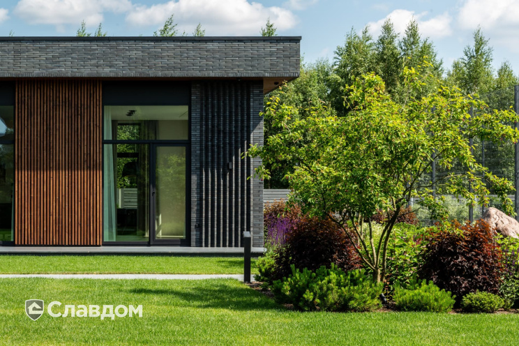 Кирпич клинкерный Muhr 15 Schwarz-bunt Edelglanz гладкий, 290*90*40 мм