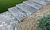 Плитка тротуарная BRAER Ригель 2.0 Color Mix Туман 320*80*60 мм