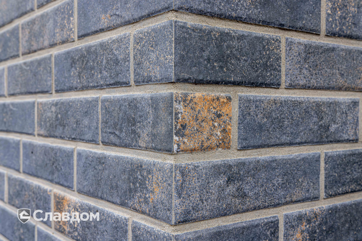 Клинкерная плитка под кирпич BestPoint Exclusive Metal Dark 245*65*8,5 мм