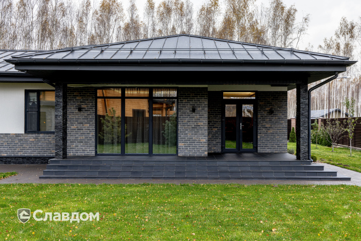 Клинкерная напольная плитка Terraklinker (Gres de Breda) цвет Basalto, 330*330*18 мм