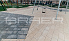 Плитка тротуарная BRAER Триада Color Mix Плато, толщина 60 мм