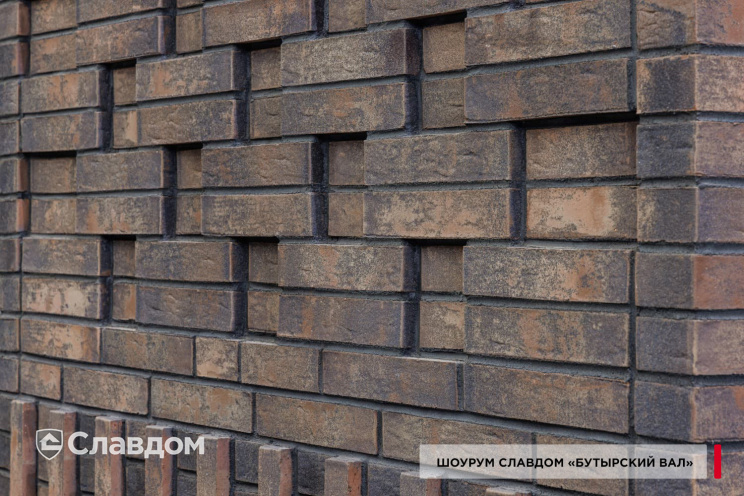 Клинкерный кирпич пустотелый Plinfa Iron 2302, 270*85*50 мм