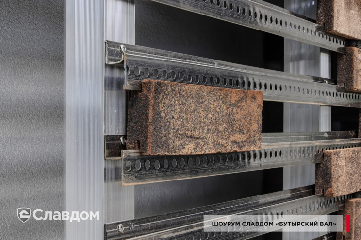 Клинкерный кирпич пустотелый Plinfa Iron 2302, 270*85*50 мм