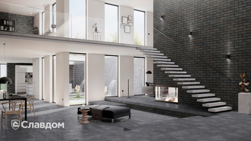 Клинкерная плитка под кирпич Stroeher Brickwerk, 652 moorbraun, 240*71*12 мм