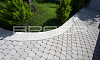 Плитка тротуарная BRAER Классико круговая Color Mix Мальва, 73*110*115*60 мм