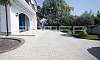Плитка тротуарная BRAER Классико круговая Color Mix Мальва, 73*110*115*60 мм