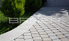 Плитка тротуарная BRAER Классико круговая Color Mix Мальва, 73*110*115*60 мм