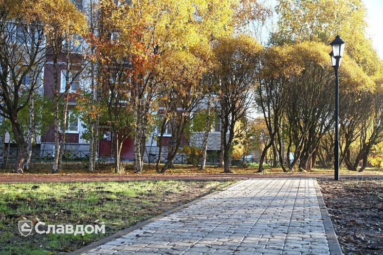 Клинкерная брусчатка мозаичная (8 частей) ABC Herbstlaub-geflammt, 240*118/60*60*52 мм