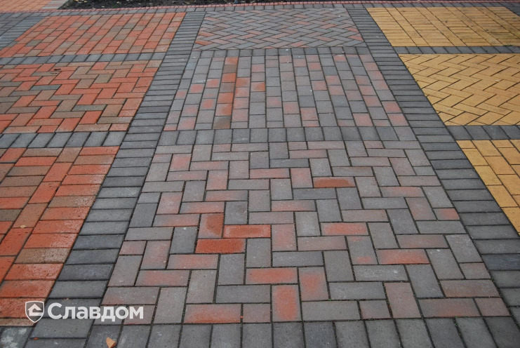 Тротуарная клинкерная брусчатка Керамейя БрукКерам Магма Диабаз, 200*100*45 мм