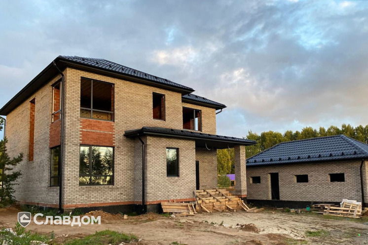 Кирпич облицовочный Тандем Азарово, 215*50*65 мм