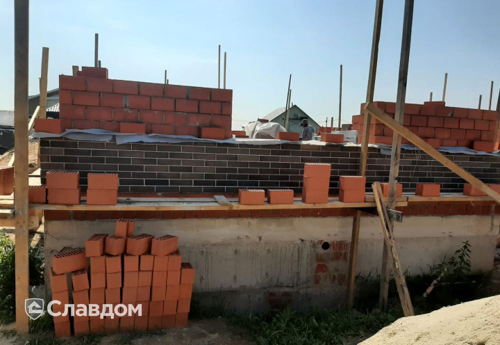 Кирпич облицовочный Вышневолоцкая керамика Графит лава, 250*85*65 мм