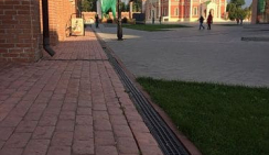 Поверхностный водоотвод Standartpark на территории Тульского кремля
