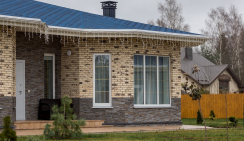Частный дом с облицовкой кирпичом ENGELS Ladoga