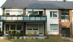 Жилой дом с облицовкой плиткой Westerwaelder Klinker MONTANA WK75 Gelderland