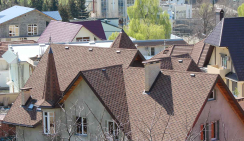 Жилой дом с применением мягкой кровли TEGOLA Нордик Терракота